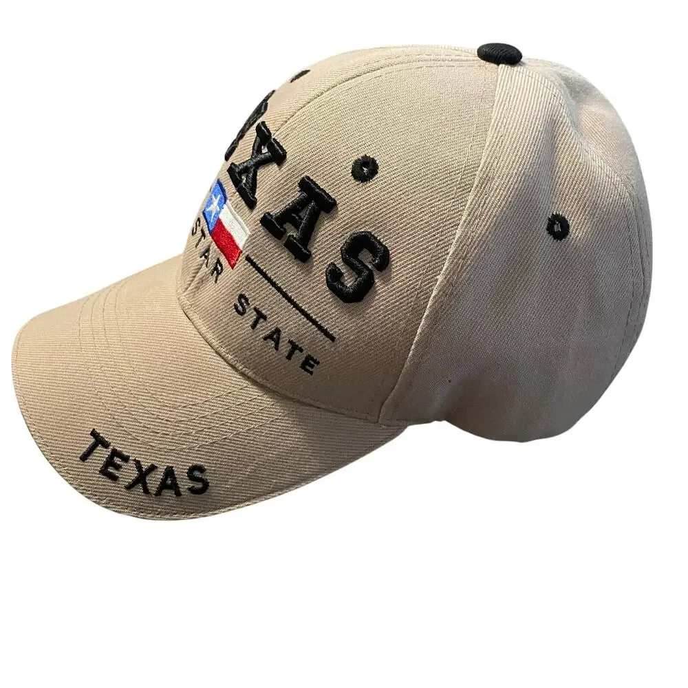 Texas Lone Star State Adjustable Baseball Cap One Size